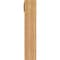 Ekena Millwork Westlake Slat Smooth Bracket w/ Offset Brace, Western Red Cedar, 7 1/2"W x 38"D x 38"H BKT0806X38X38WTL06SWR - alternate 3